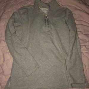 Grey 1-4 zip